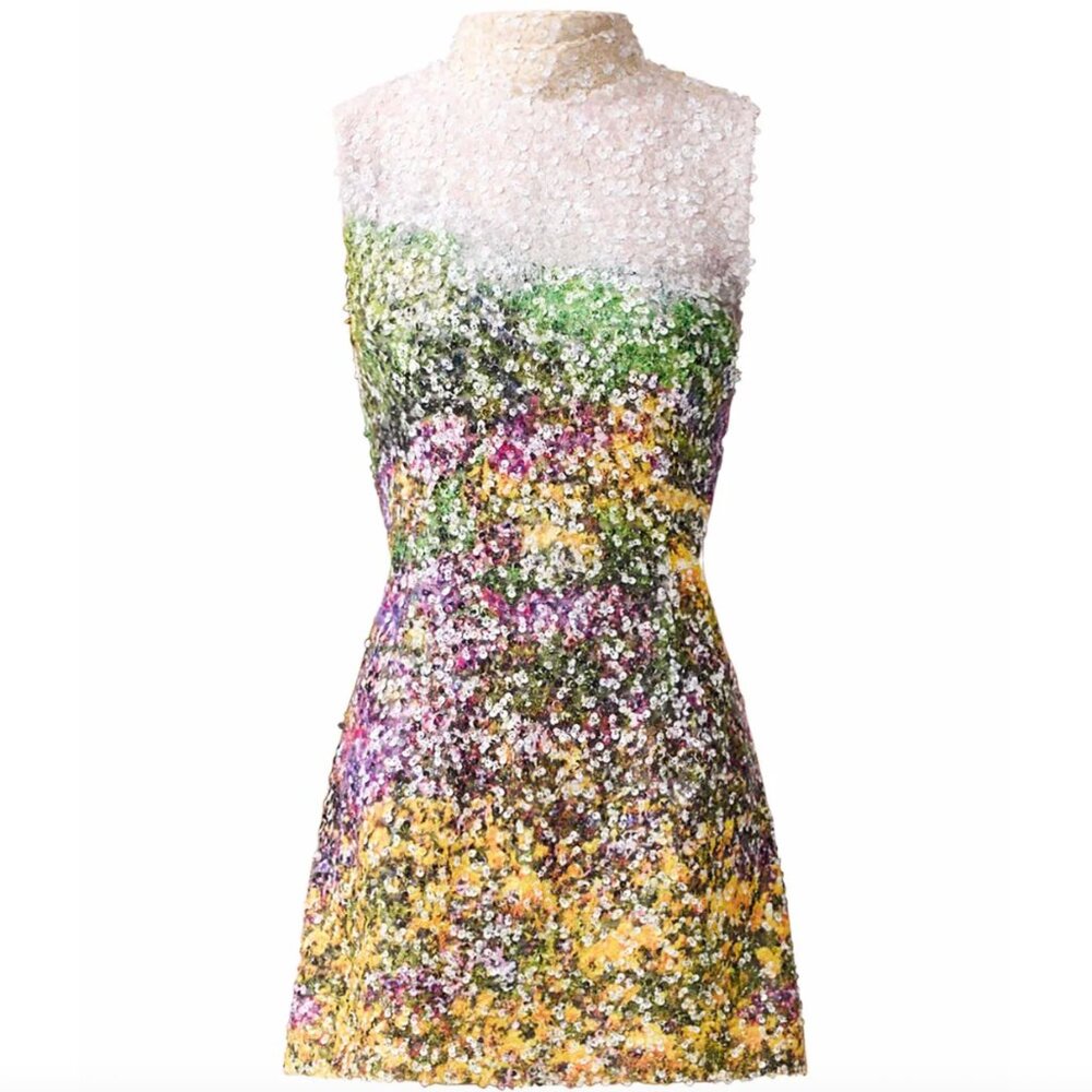 [NWT] Elliatt - Arden Shift Mini Dress in Multi Ombre - Size XS